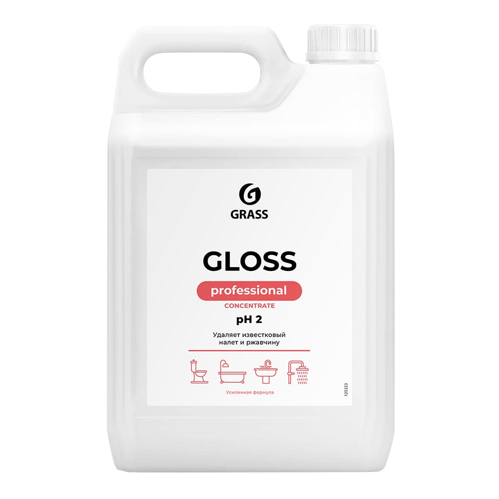 Концентрированное чистящее средство Grass Gloss Concentrate канистра 5,5 кг 125323 - 2