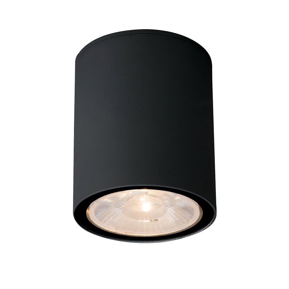 Светильник светодиодный садово-парковый накладной Elektrostandard Light LED черный 110 мм 4000К 7 Вт IP65 (35131/H)