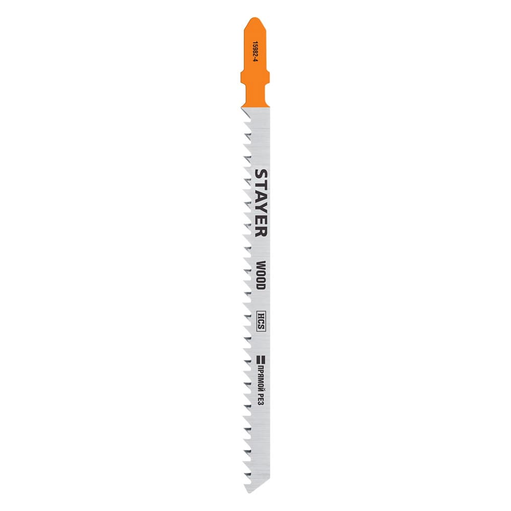 Пилки для лобзика Stayer T301CD по дереву L90 мм быстрый рез (2 шт.) (15982-4_z02)
