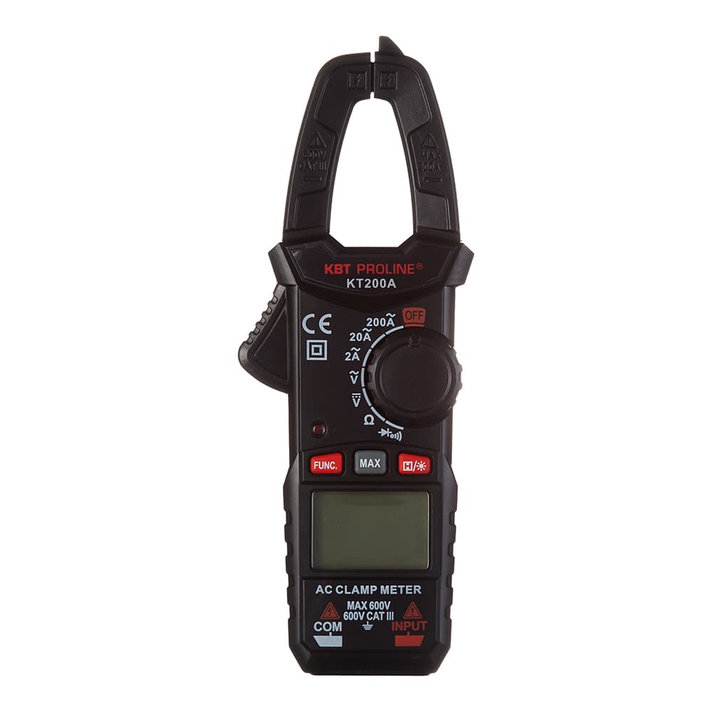 Токовые цифровые клещи КВТ KT 200A PROLINE 79129 - 2