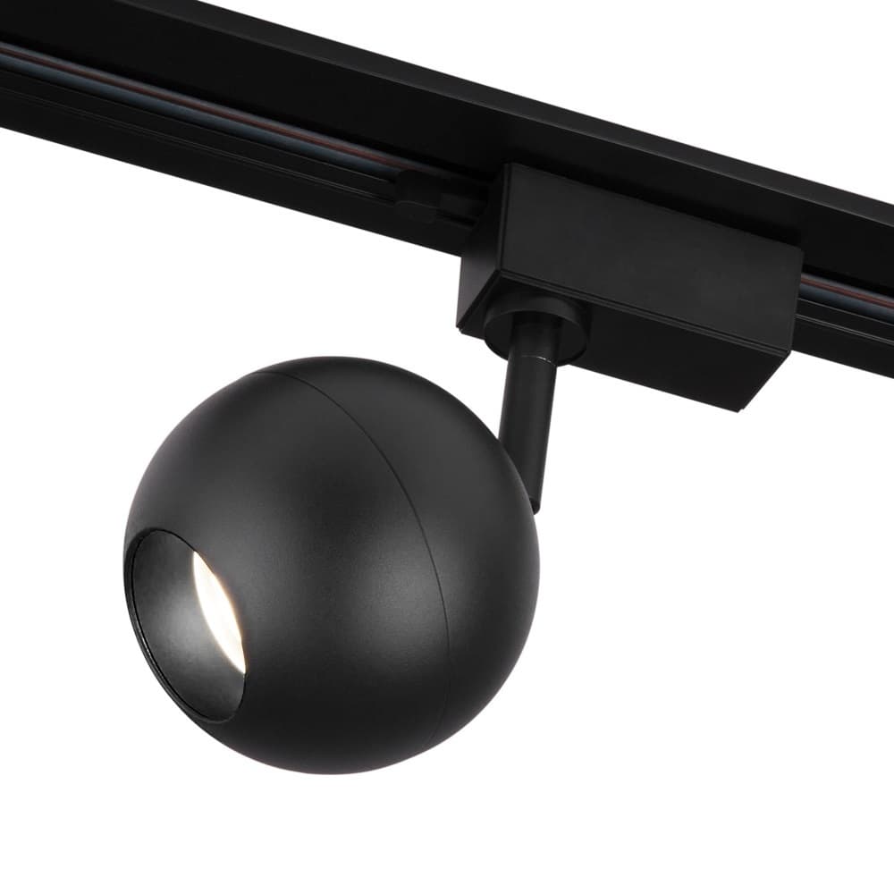 Светодиодный трековый светильник однофазный Elektrostandard Ball 4200К 8 Вт черный (LTB76)