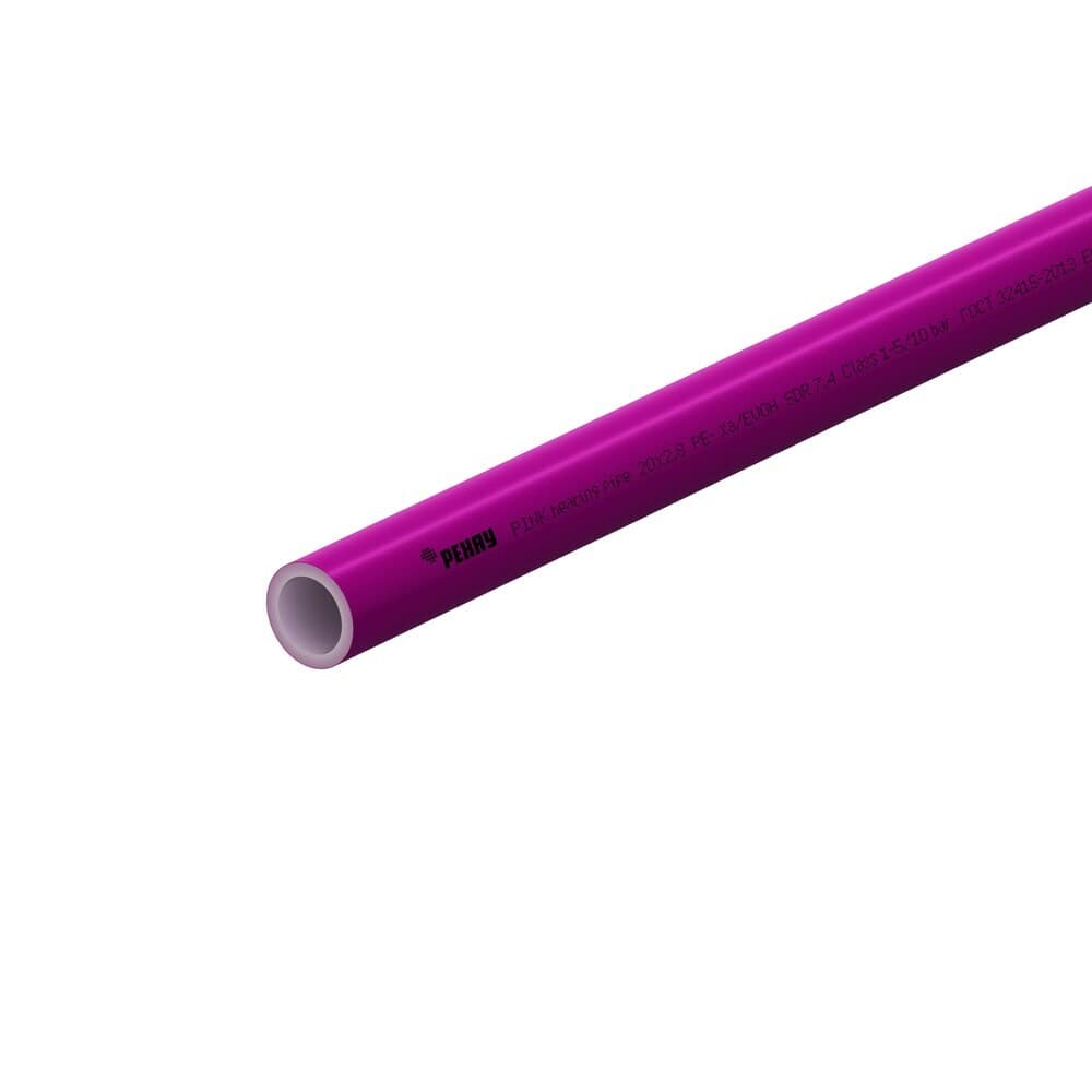 Труба PE-Xa Рехау Rautitan Pink 20х2,8 мм из сшитого полиэтилена PN10 (11360523120)