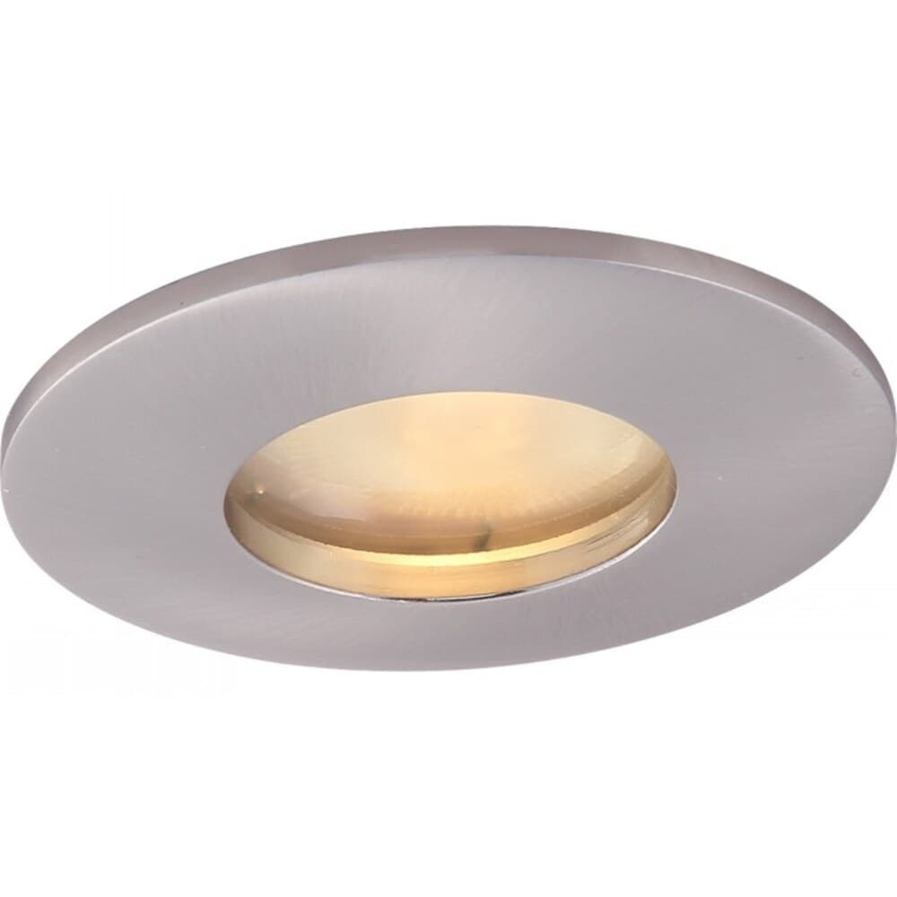 Светильник встраиваемый GU10 серебро 50 Вт IP44 Arte Lamp Aqua (A5440PL-1SS) - 1