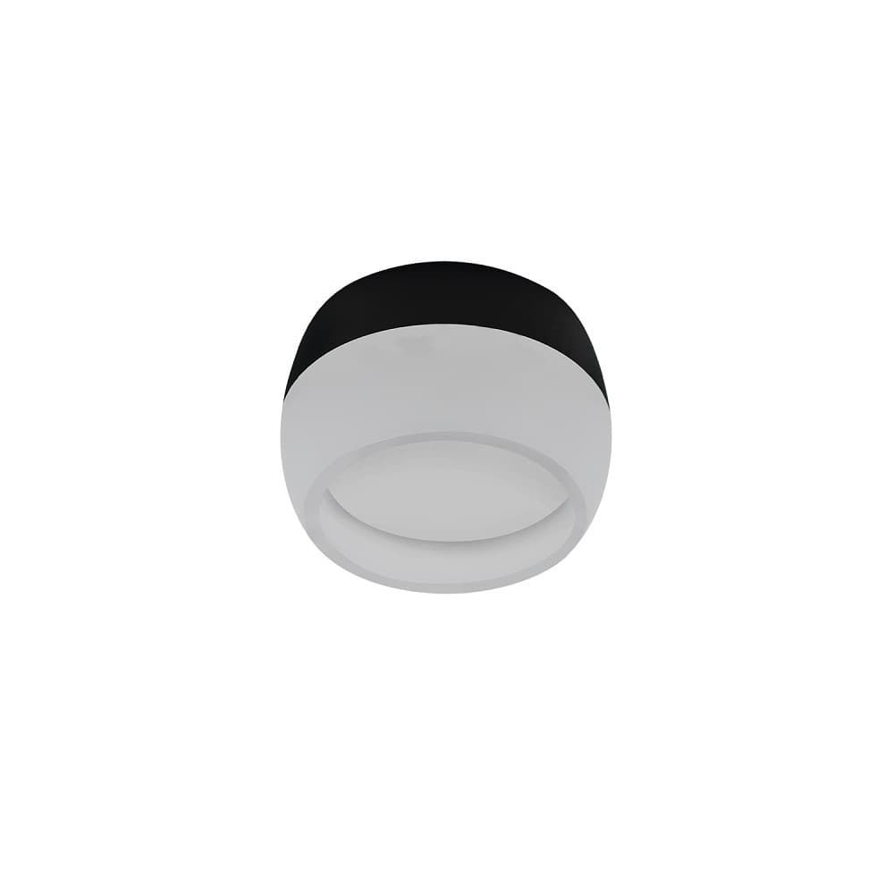 Светильник потолочный IN HOME НПБ GX53 15 Вт черный IP20 (4690612046433)