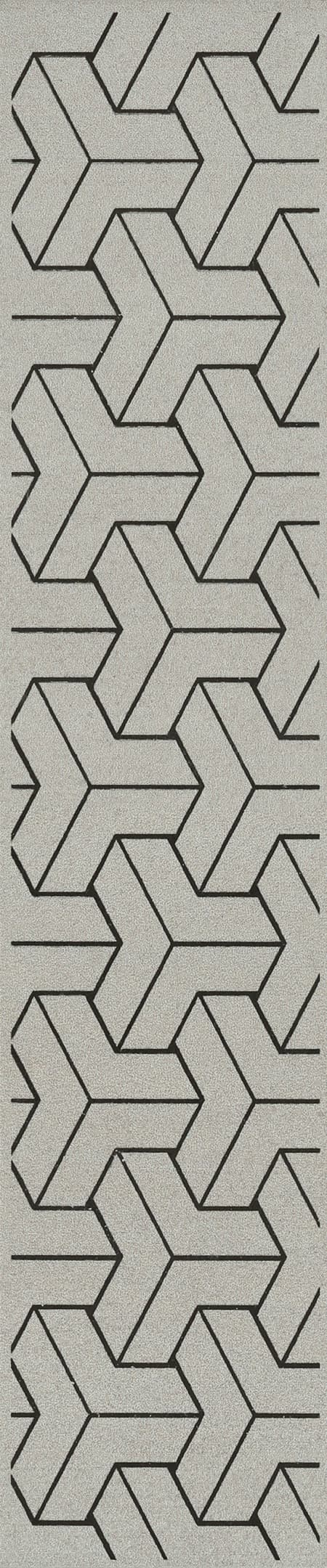 Плитка бордюр Кerama Marazzi Ломбардиа серая 250x54x8 мм