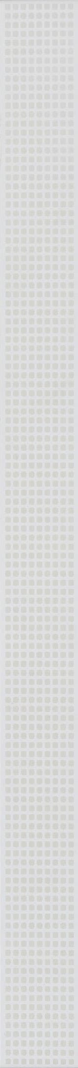 Плитка бордюр Кerama Marazzi Вилланелла белая 400x30x8 мм