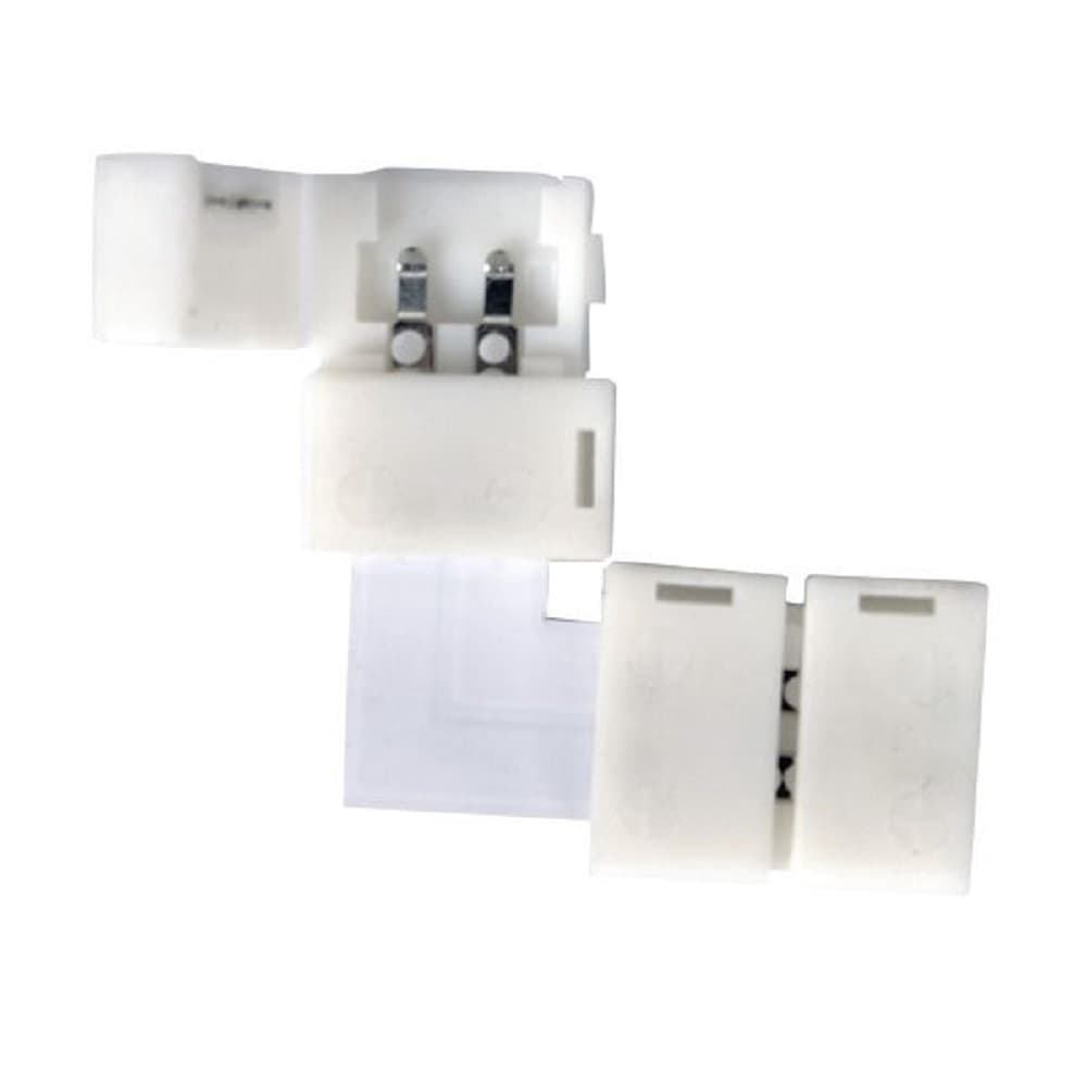 Коннектор для светодиодной ленты SMD 3528/2835 Elektrostandard LED 1L (a035991) 12/24 В IP20 угловой (10 шт.)