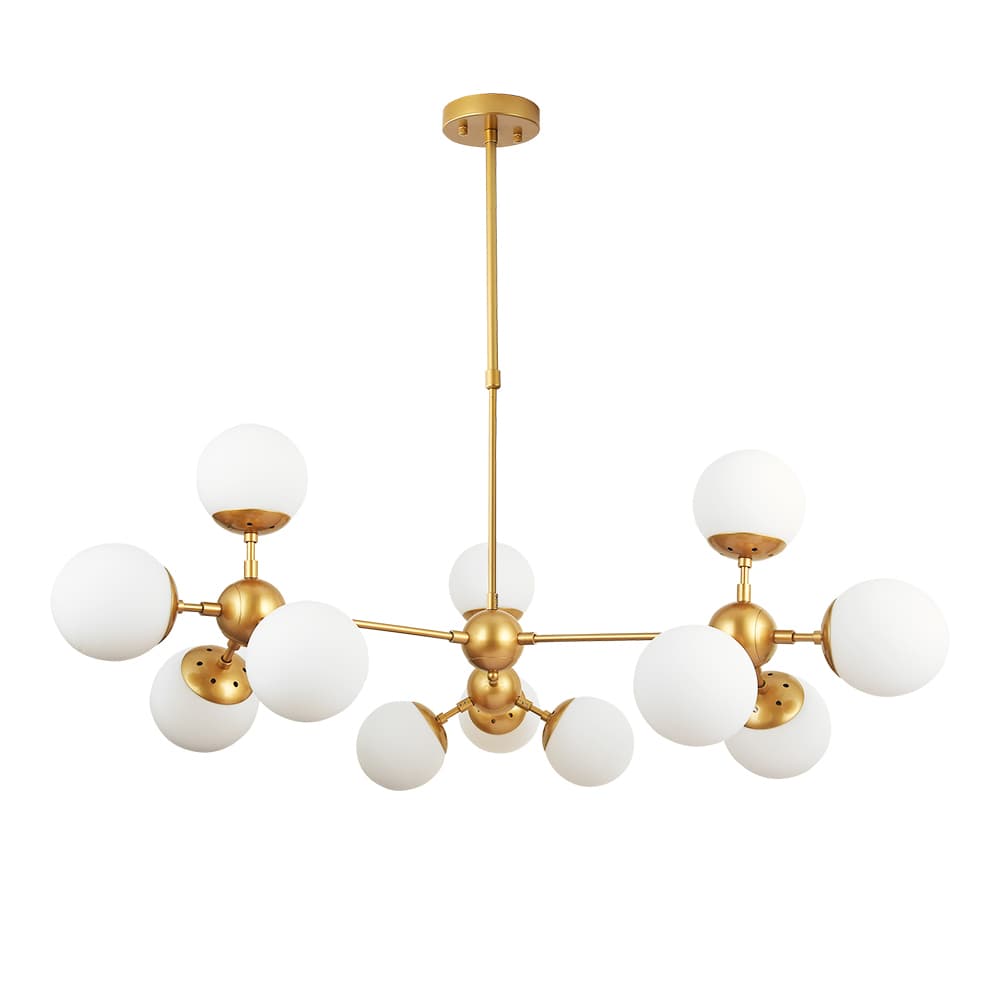 Люстра подвесная Arte Lamp Bolla E14 480 Вт 14 кв.м (A1664SP-12GO)