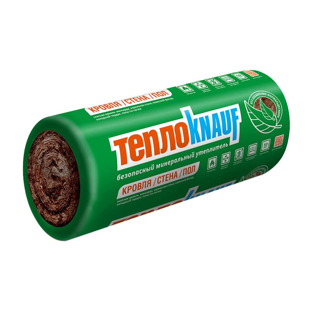 Утеплитель для кровли Knauf Insulation TеплоKNAUF (150x1220x5500 мм; 6.7 кв. м; 1 мат/рулон) 545553 - 2