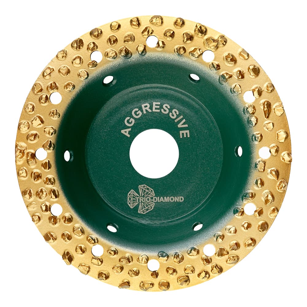 Диск шлифовальный Trio-Diamond Grand Regular d125 мм P30 на винтовом креплении плоский