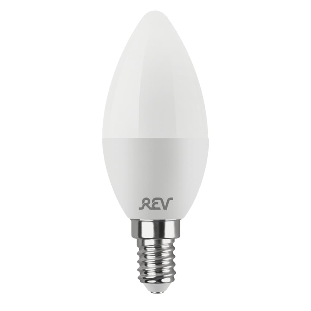 Лампа светодиодная Rev E14  2700К 5 Вт 400 Лм 180-240 В свеча матовая - 1