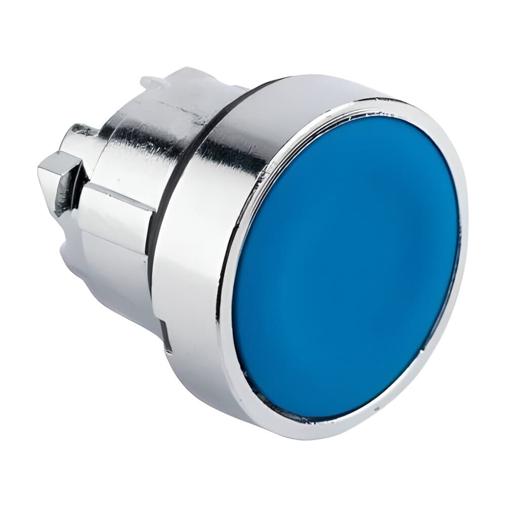 Кнопка плоская EKF PROxima XB4 660 В IP40 без фиксации без подсветки синяя (XB4BA-B)