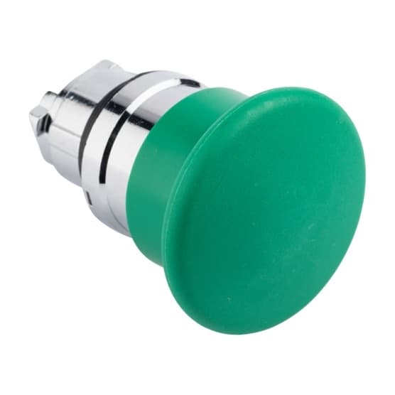 Кнопка грибок EKF PROxima XB4 660 В IP40 без фиксации без подсветки зеленая (XB4BC-G)