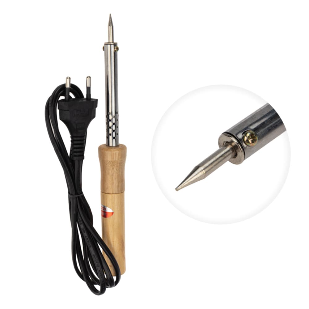 Паяльник электрический Proconnect Wood 40 Вт 220 В (12-0175-4)