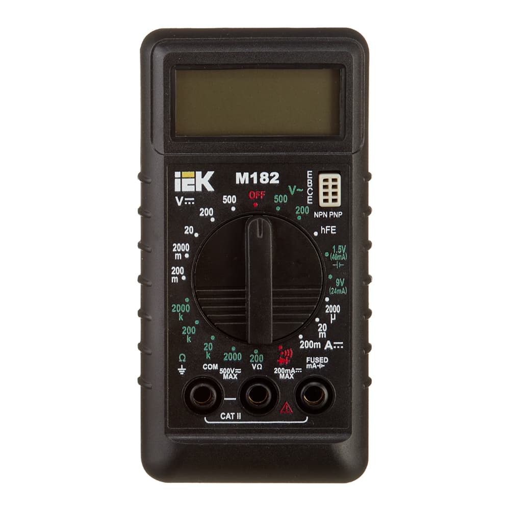 Мультиметр портативный IEK Compact M182 (TMD-1S-182)