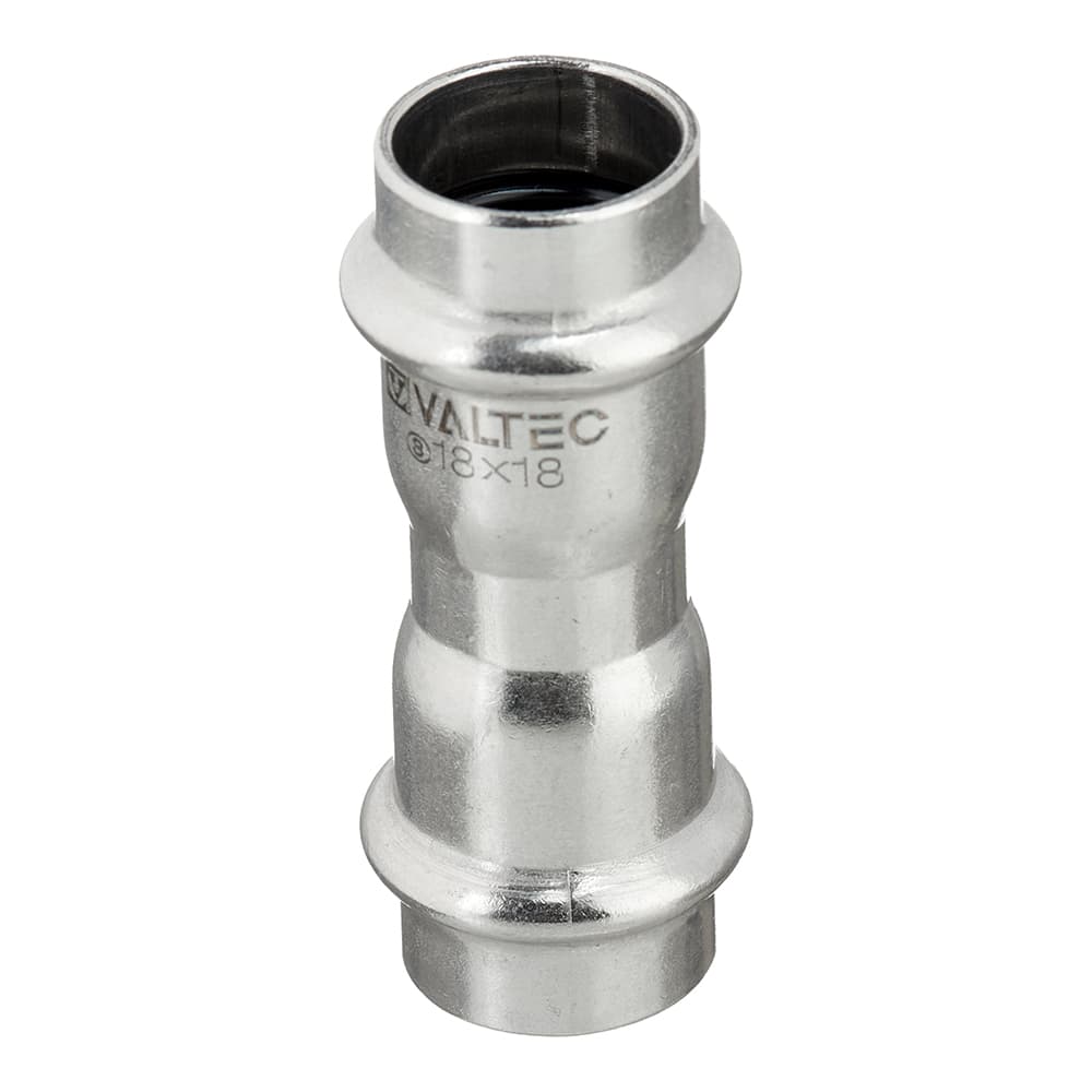 Муфта Valtec 18х18 мм нержавеющая сталь (VTi.903.I.001818)