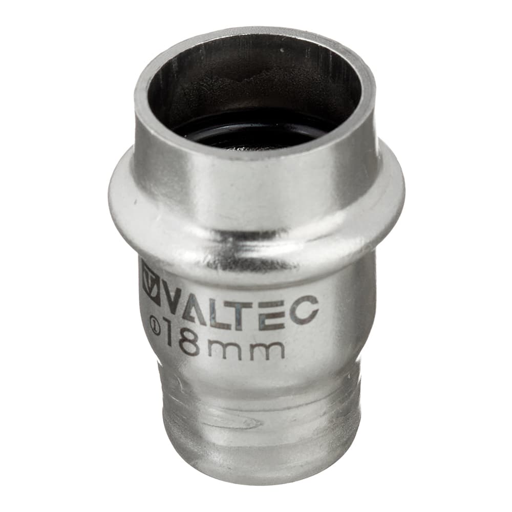 Заглушка Valtec 18 мм нержавеющая сталь (VTi.961.I.000018)