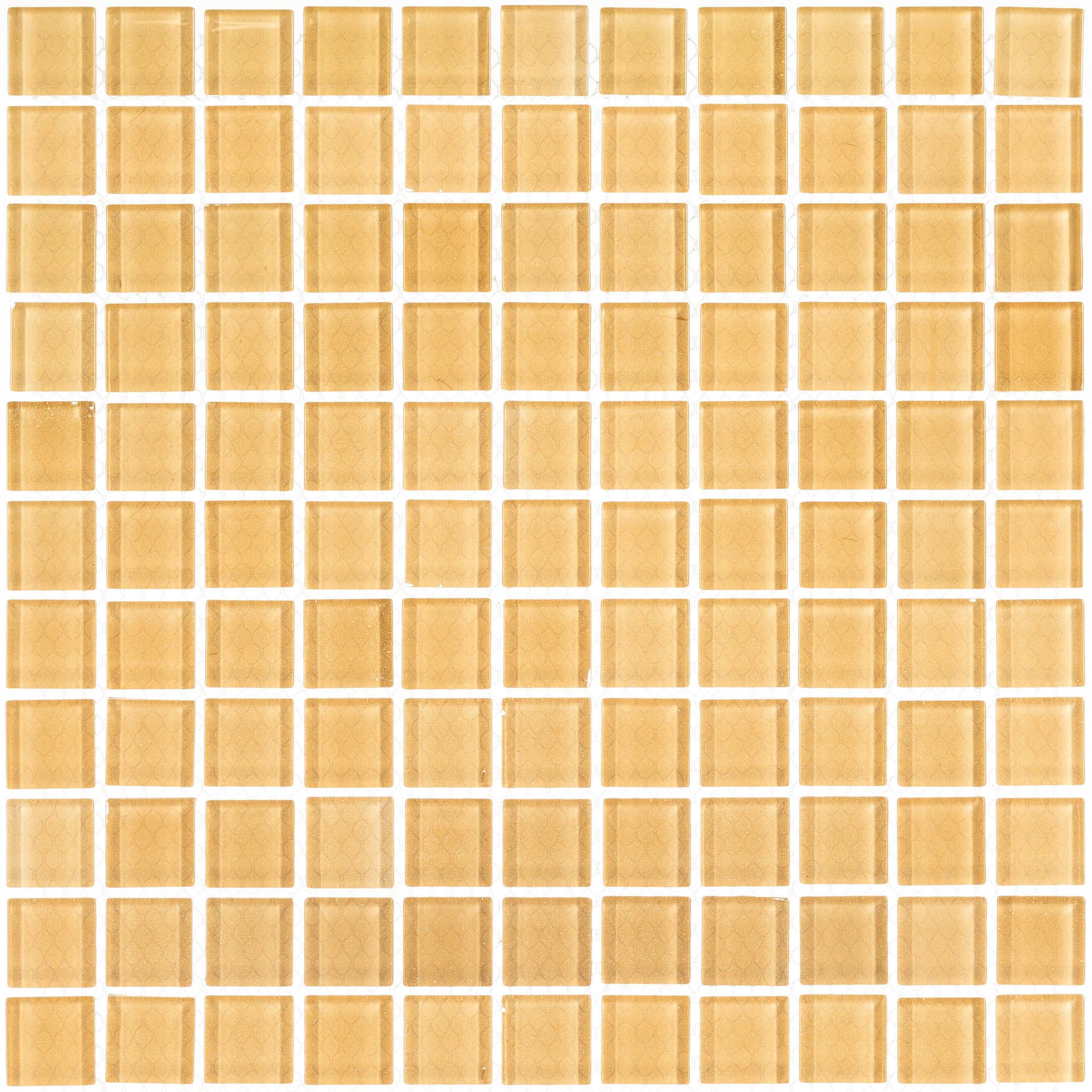 Мозаика Mir Mosaic Natural Color palette бежевая стеклянная 300х300х4 мм глянцевая