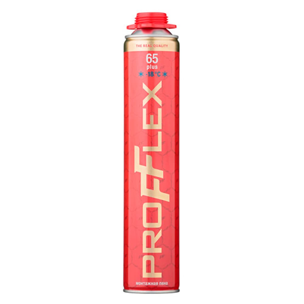 Пена монтажная профессиональная Profflex Pro 65 Plus зимняя 850 мл