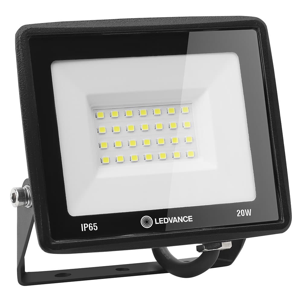 Прожектор светодиодный Ledvance Eco Class FL G2 6500К 20 Вт IP65 черный