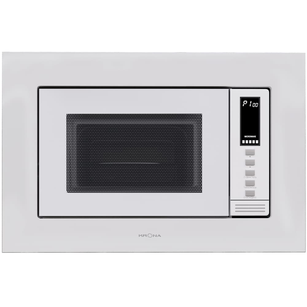 Микроволновая печь встраиваемая Krona Racio Laune 60 WH Dots белая