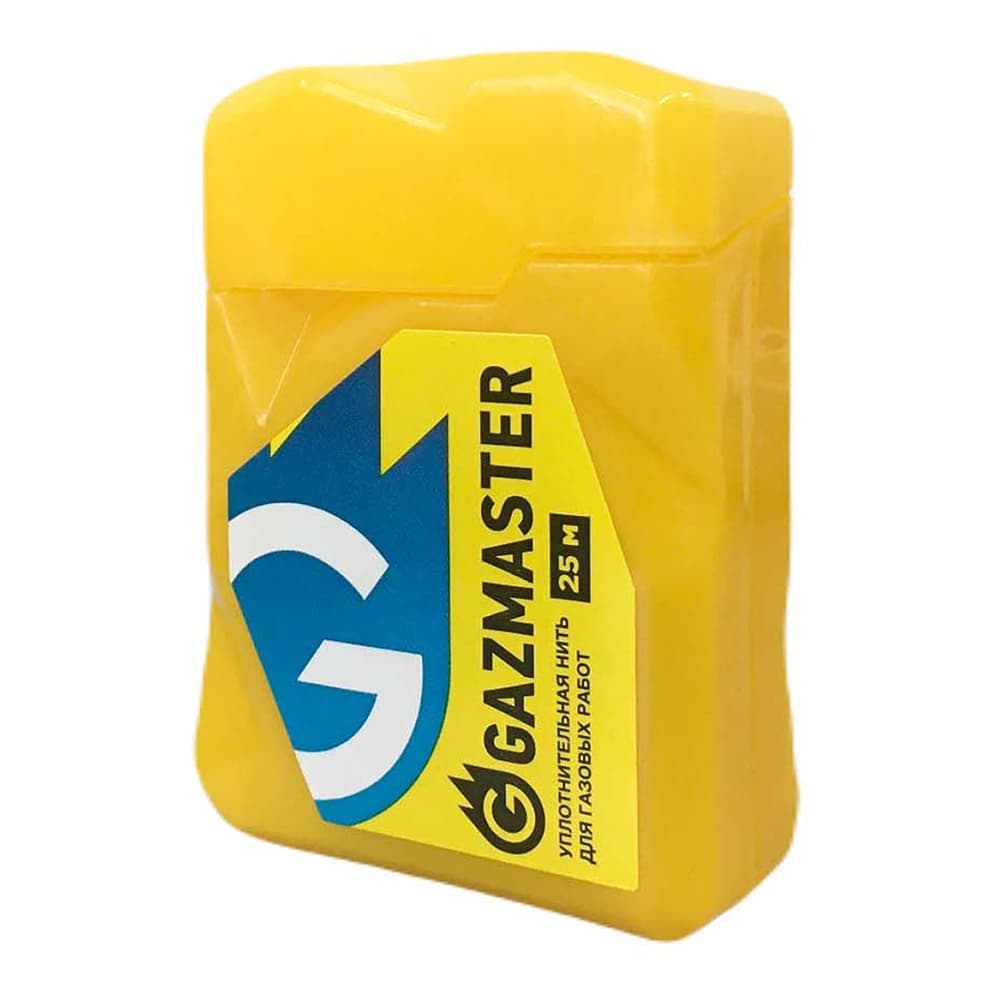Нить для герметизации резьбы Gazmaster полимерная 25 м
