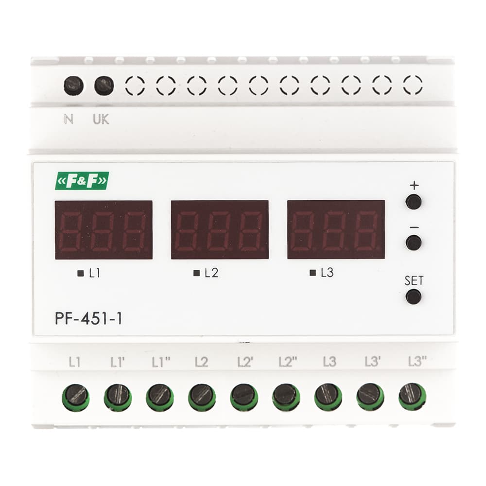 Переключатель фаз Евроавтоматика F&amp;F PF-451-1 EA04.005.005 - 2