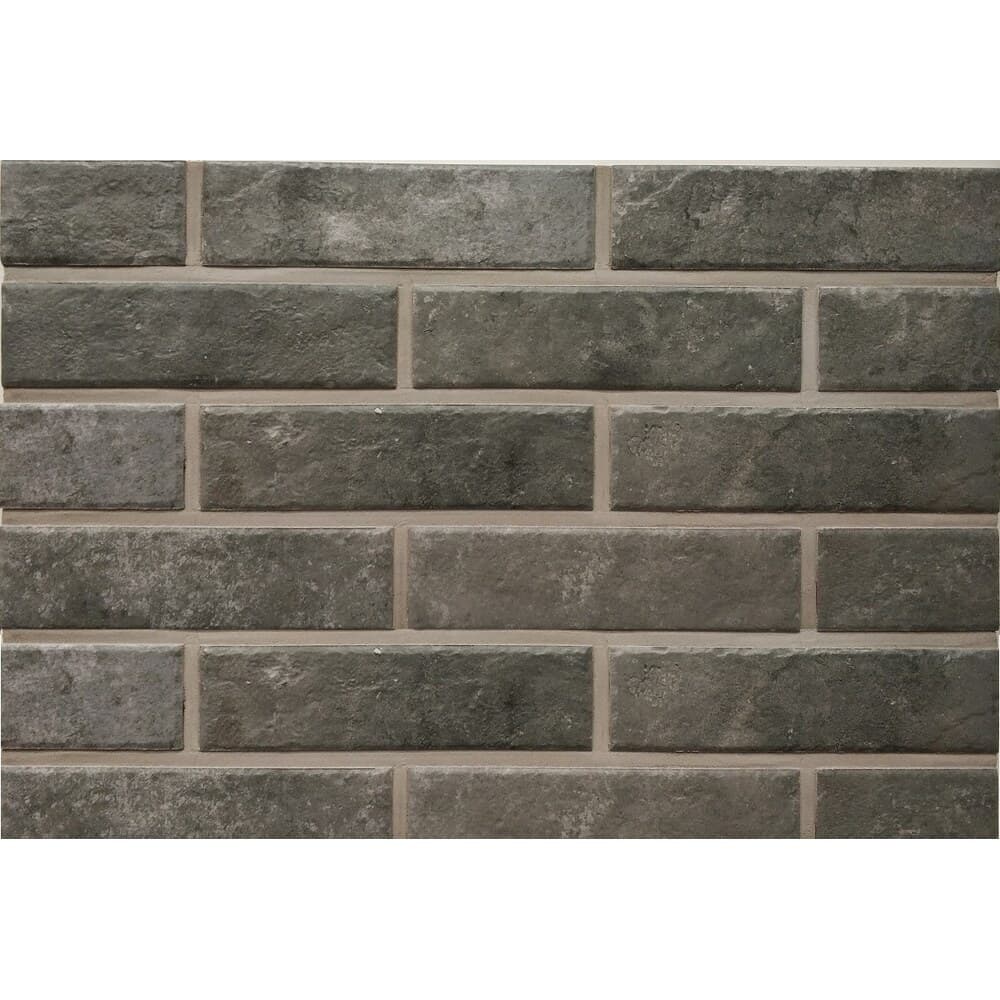 Клинкерная плитка для фасада Paradyz Octane Grafit (46 шт.= 0,74 кв.м) графит 245х66х7 мм