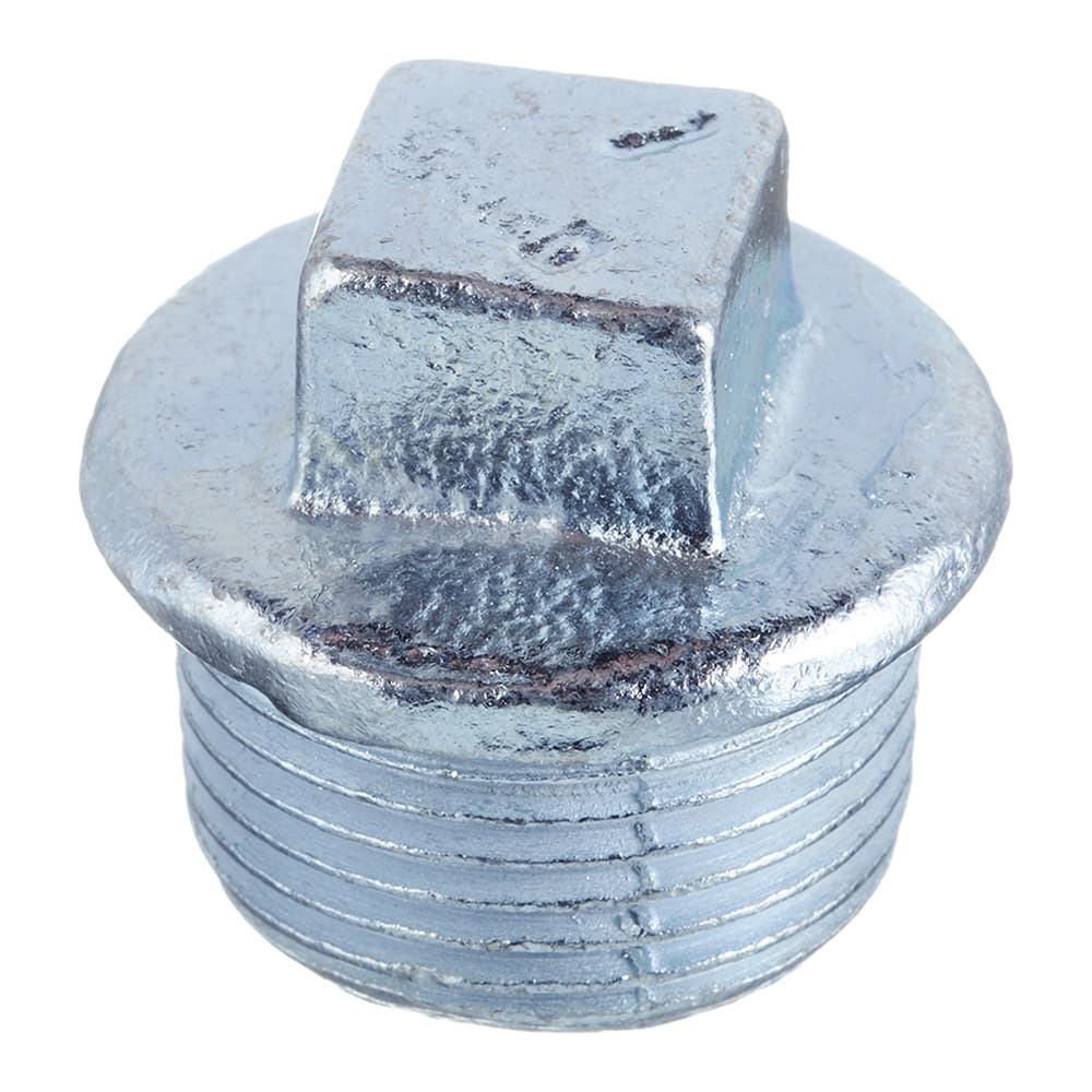 Заглушка Gebo Platinum (290-6V) 1 НР(ш) чугунная оцинкованная