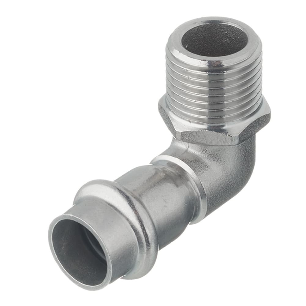 Угол Valtec 90° 15 мм х 1/2 НР(ш) нержавеющая сталь (VTi.953.I.001504)