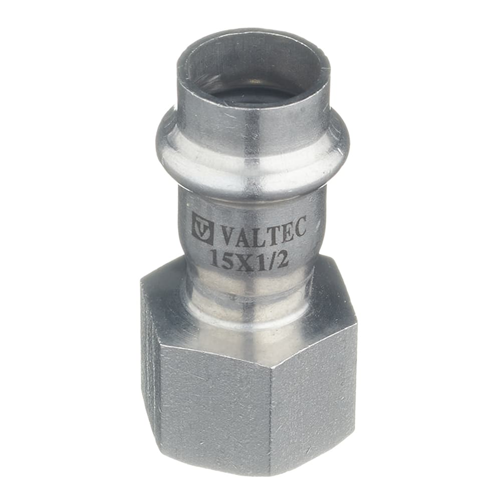 Соединитель Valtec 15 мм х 1/2 ВР(г) нержавеющая сталь (VTi.902.I.001504)