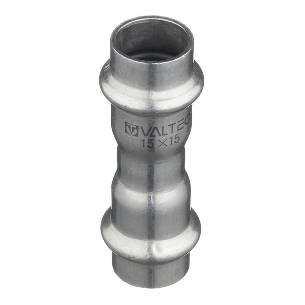 Муфта Valtec 15х15 мм нержавеющая сталь (VTi.903.I.001515)