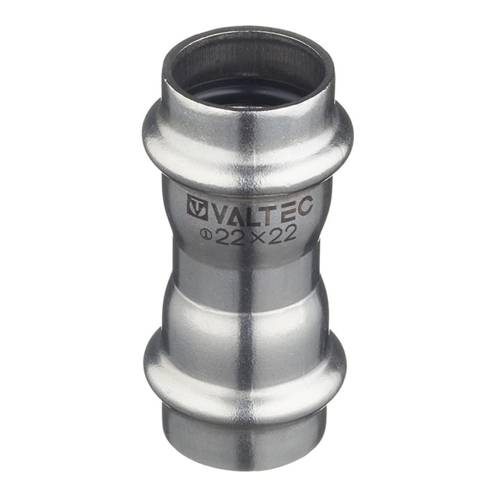 Муфта Valtec 22х22 мм нержавеющая сталь (VTi.903.I.002222)