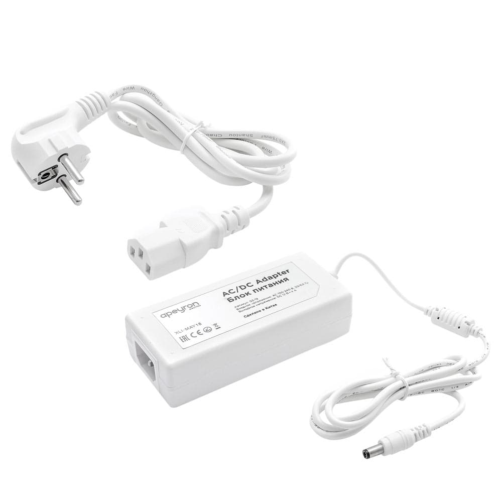 Блок питания для светодиодной ленты Apeyron 220/12 В 48 Вт IP44 (03-19)