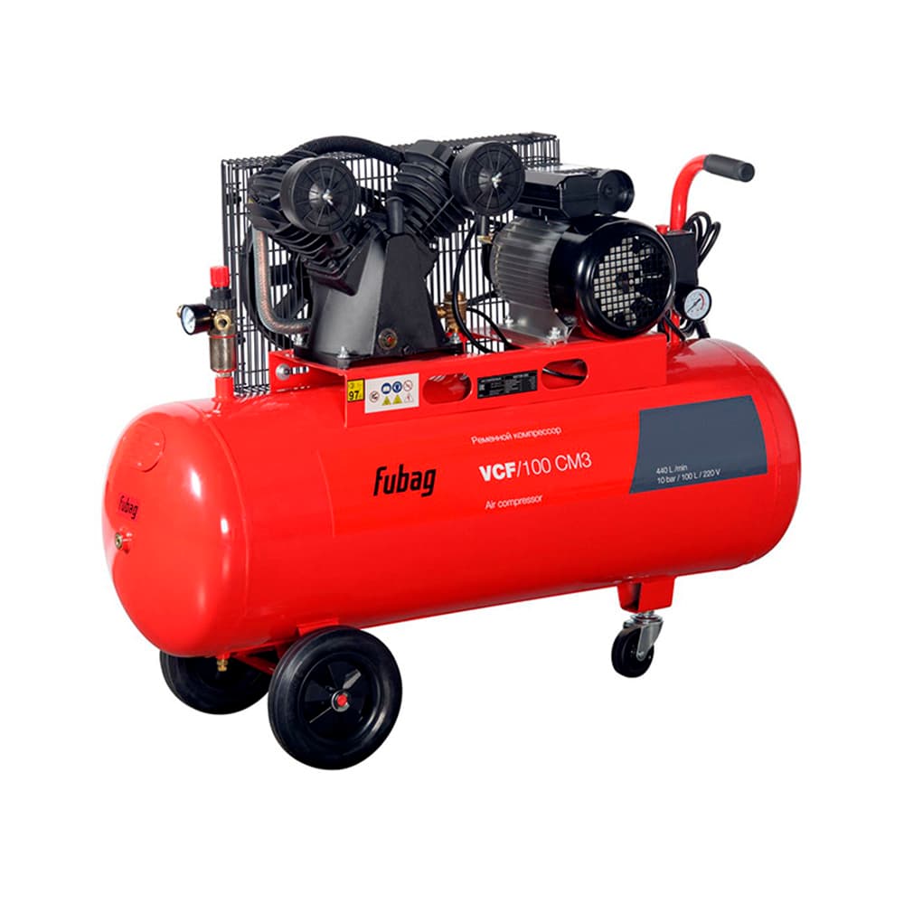 Компрессор масляный Fubag VCF/100 CM3 100 л 2,2 кВт (45681472)