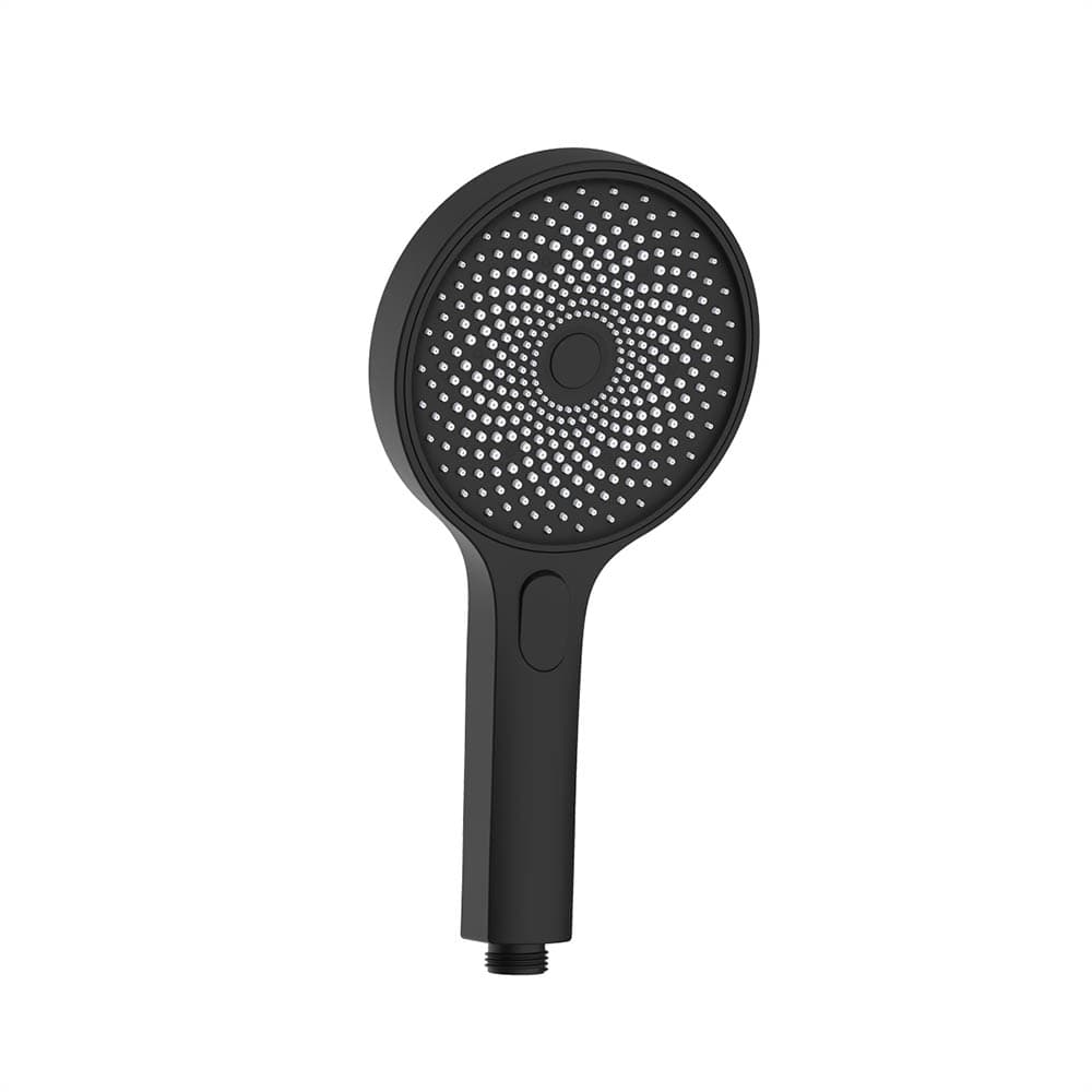 Лейка для душа Iddis SpaHome d130 мм 3 режима без шланга пластик черная (SPA3F0Bi18)