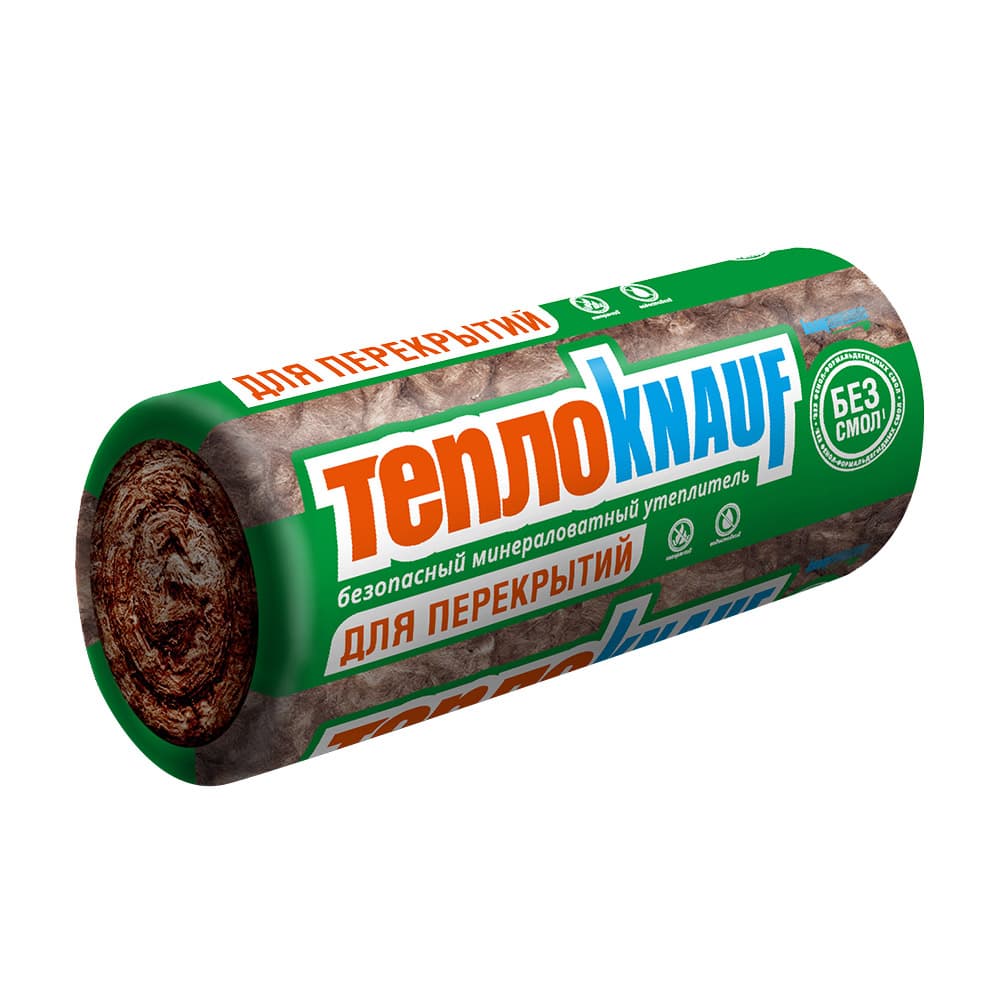 Утеплитель для перекрытий Knauf Insulation TеплоKNAUF (50x1220x7380 мм; 18 кв. м; 2 мата/рулон) 622004 - 2