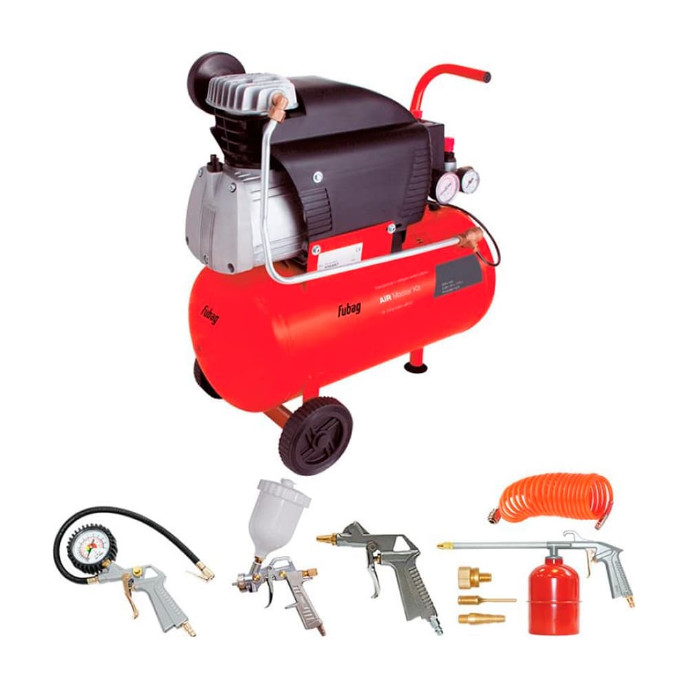 Компрессор масляный Fubag AIR MASTER KIT 24 л 1,5 кВт (61431380)
