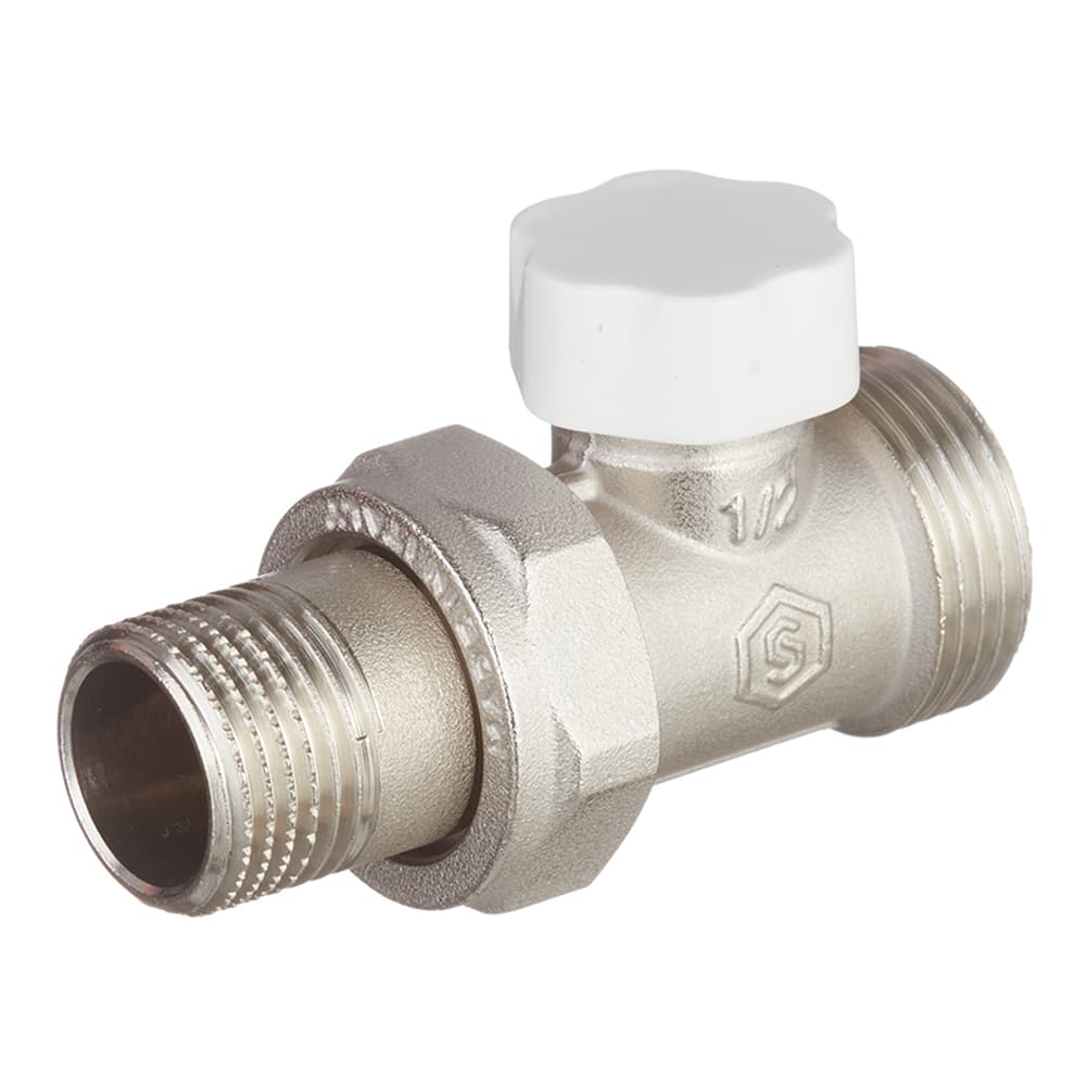 Запорно-балансировочный клапан STOUT Svl-1196-000015 прямой, 1/2" х 3/4"ек RG008UEA99H2PJ - 2