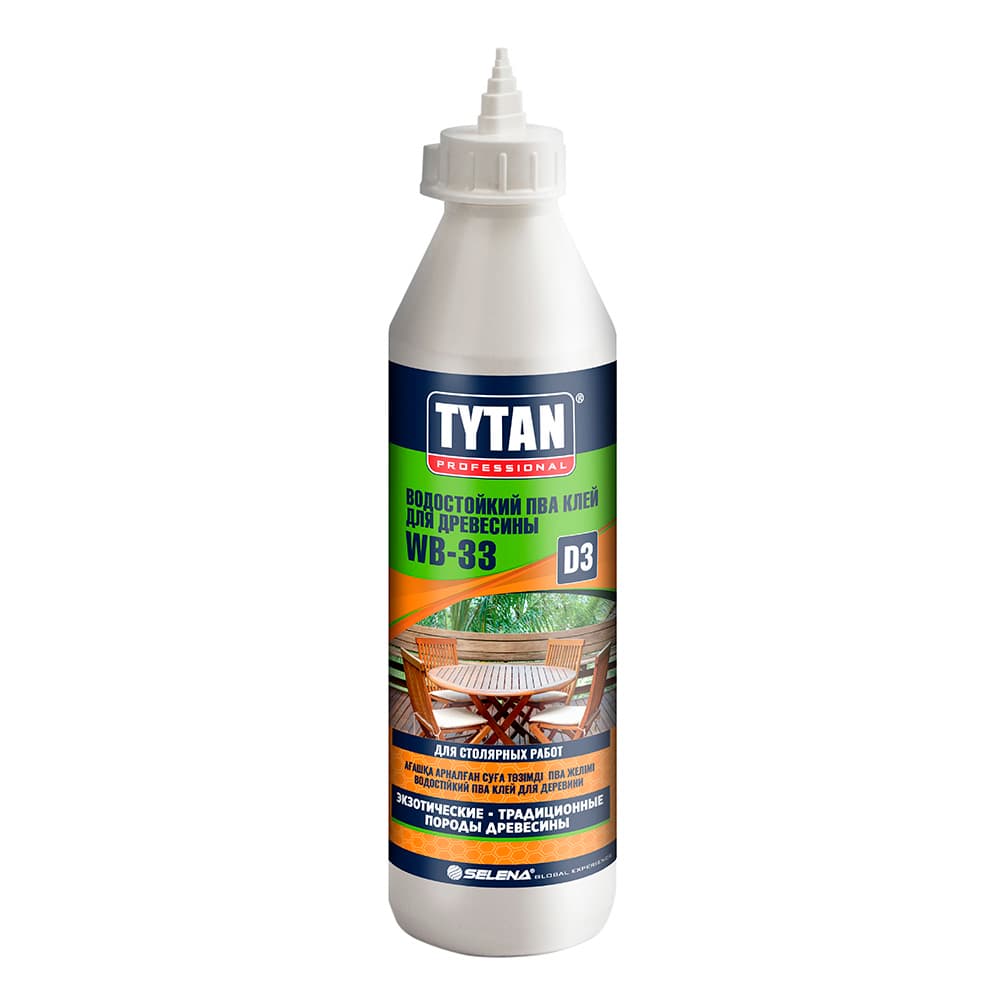 Клей ПВА для древесины Tytan Professional водостойкий 820 г