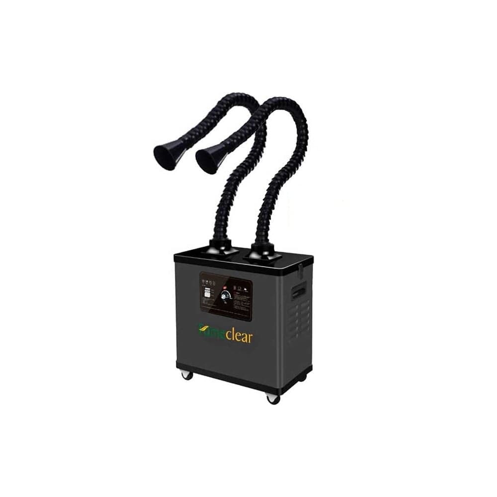 Антистатический дымоуловитель FUMECLEAR fc-1002a с дымоприемниками 2x50мм FC-1002A-50-ESD