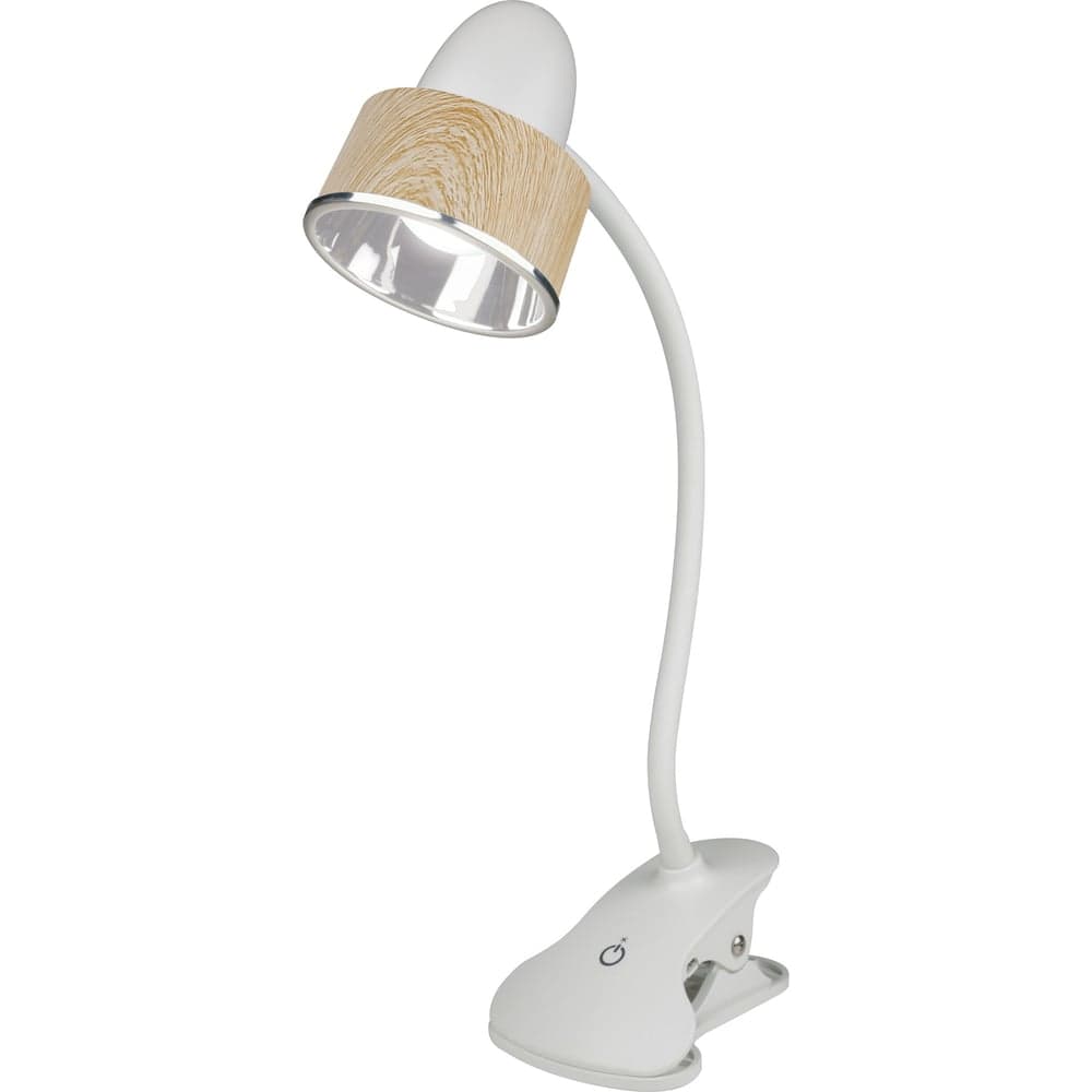 Настольный светильник-прищепка Uniel TLD-557 Brown/LED/350Lm/5500K/Dimmer, 5W. UL-00004138