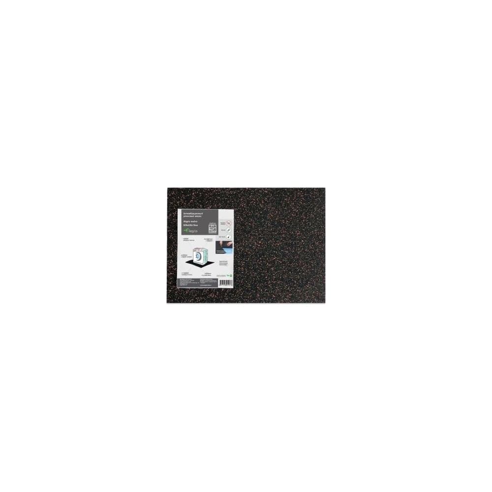 Антивибрационный резиновый коврик Alegria washer 600x400x10 мм 6.4.10AW.Bg