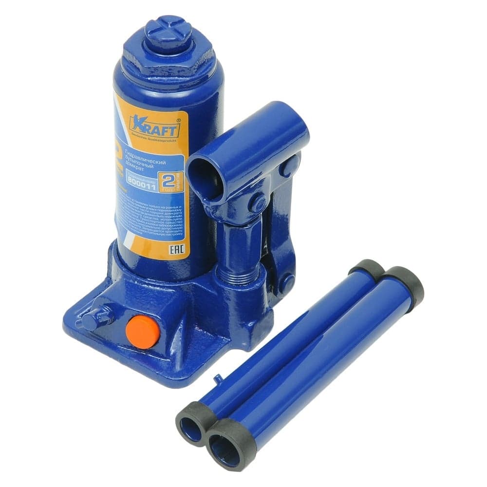 Бутылочный домкрат KRAFT 2 т, min 160mm-max 310mm KT 800011