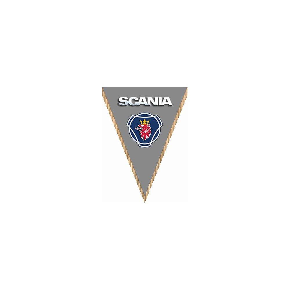 Треугольный вымпел SCANIA фон серый SKYWAY S05101082