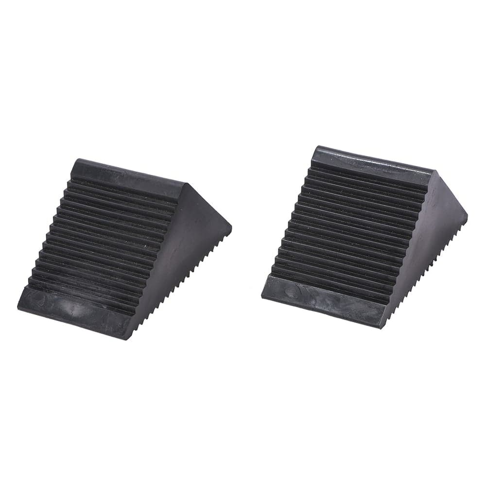 Резиновый противооткатный упор AV Steel 80х105х125 мм 2 шт. AV-921069