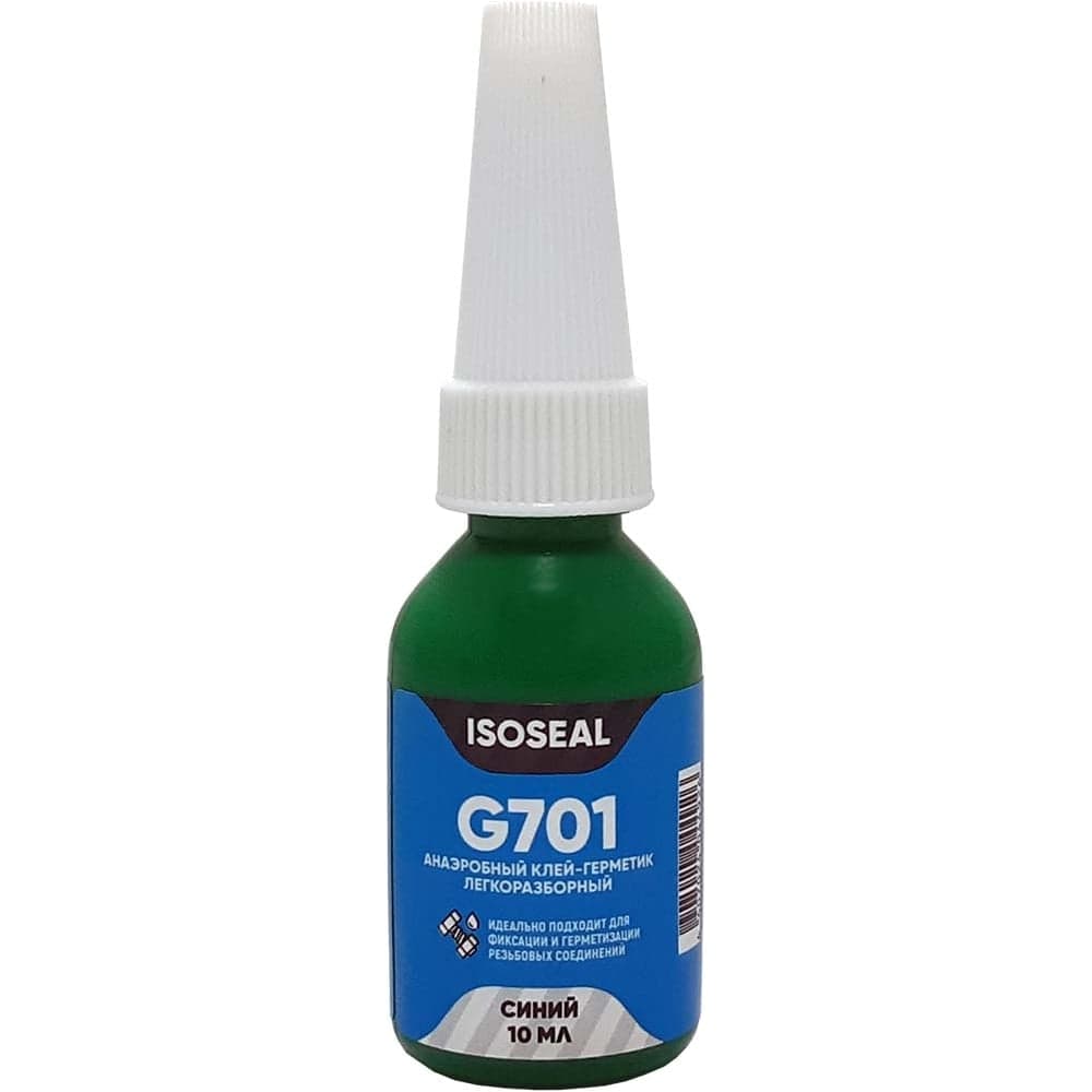Анаэробный легкоразборный фиксатор резьбы Isoseal G701, синий, 10 мл 7012302