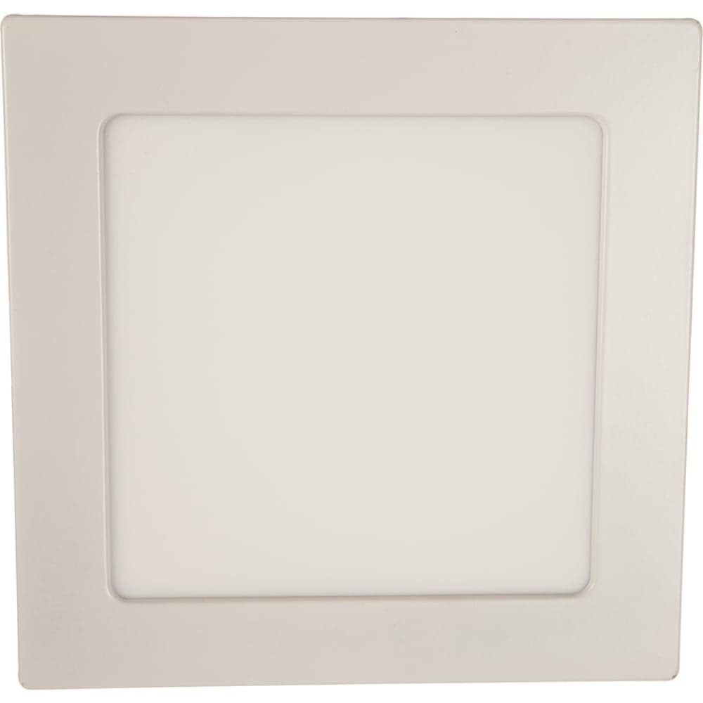 Светодиодный квадратный светильник ЭРА LED 2-12-6K LED 12W 220V 6500K Б0019838