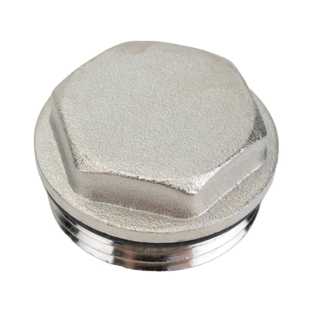 Пробка коллекторная концевая KROMWELL 1" с уплотнителем EU.ST6211050 1_k