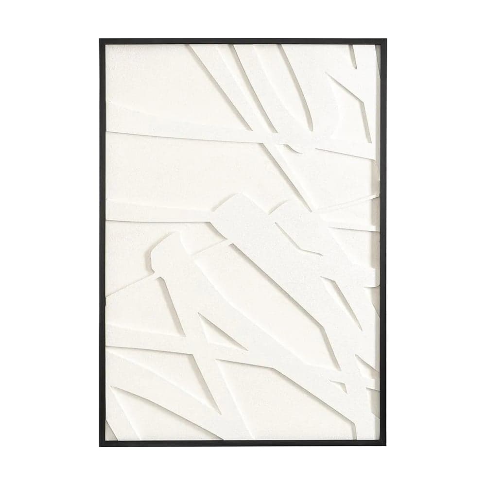 Декоративное панно Bergenson Bjorn с эффектом 3D Minimalism, 70x100 см, с черной рамкой BB0000590